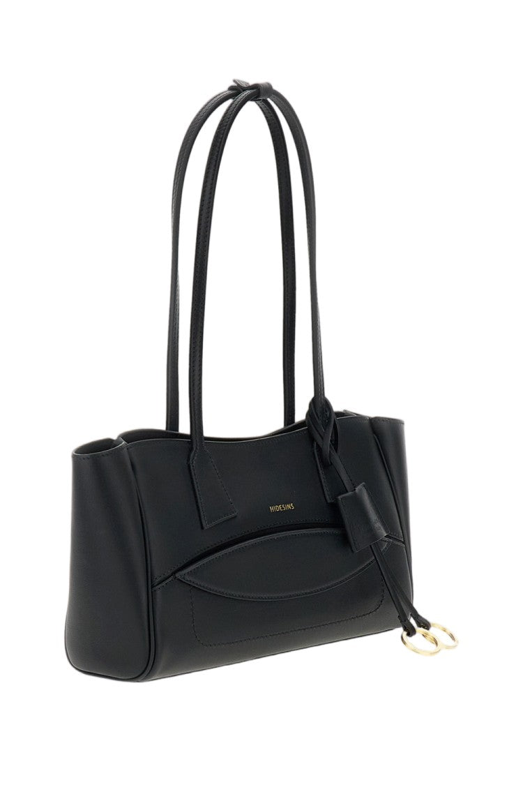 Hidesins Black Shopper S Soft Leather Shoulder Bag