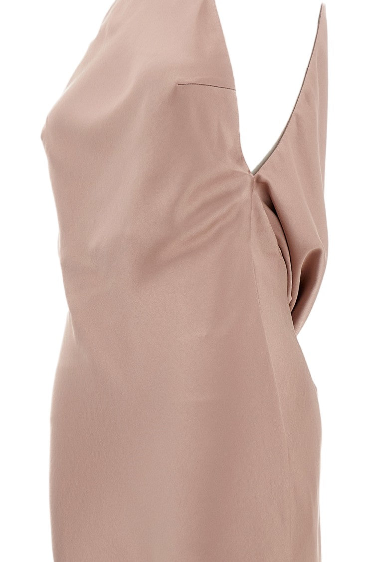 The Andamane Fluid Blush Pink Sleeveless Mini Dress