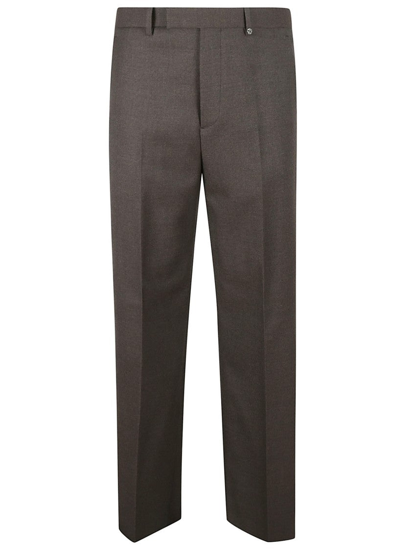 Burberry Tailored Straight Leg Wool Trousers
