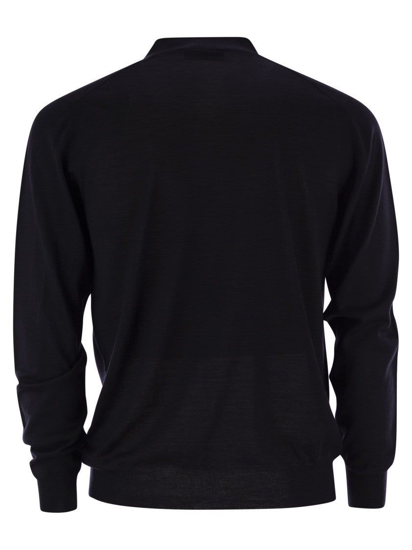 Fedeli Lightweight Virgin Wool Cardigan