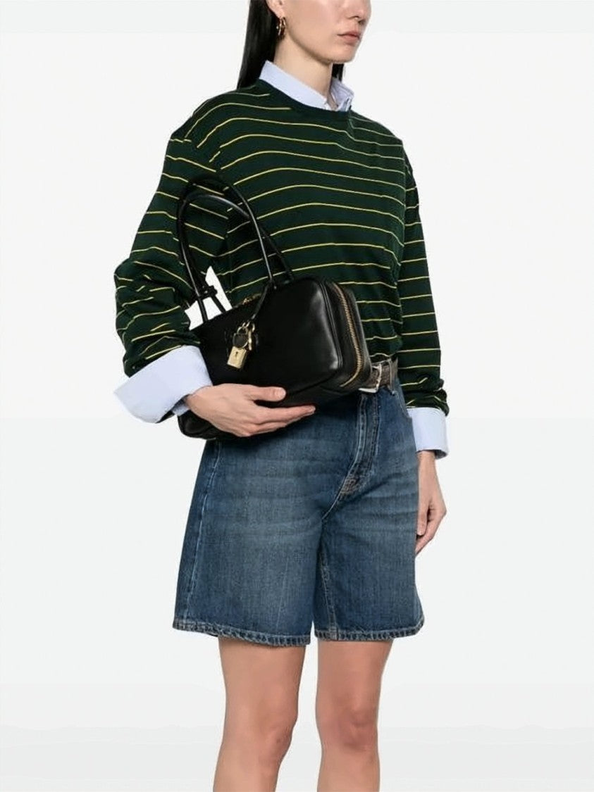 Miu Miu Rectangular Shoulder Bag With Dual Rounded Handles