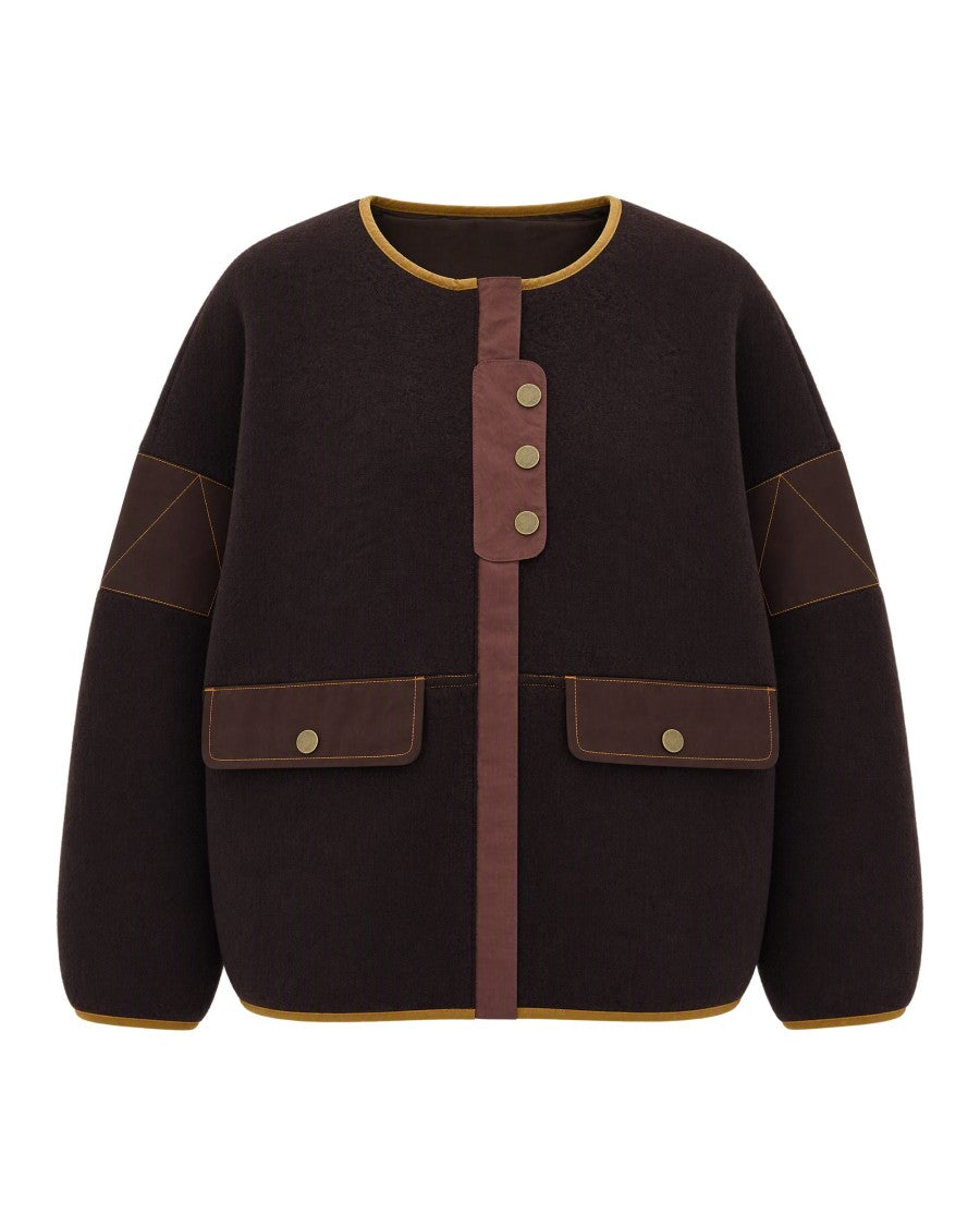 Sessùn Mood Murza Cold Night Boiled Wool Jacket