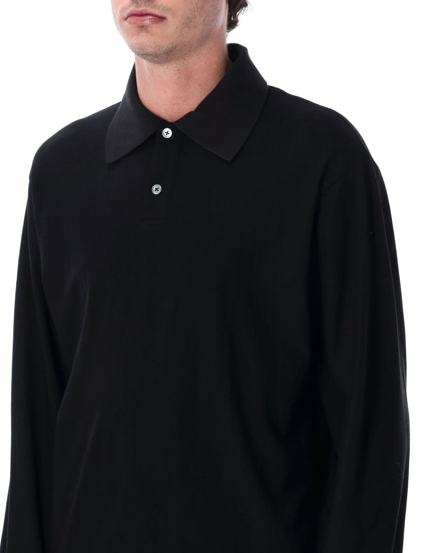 Our Legacy High Torsion Cotton Rugby Polo Shirt
