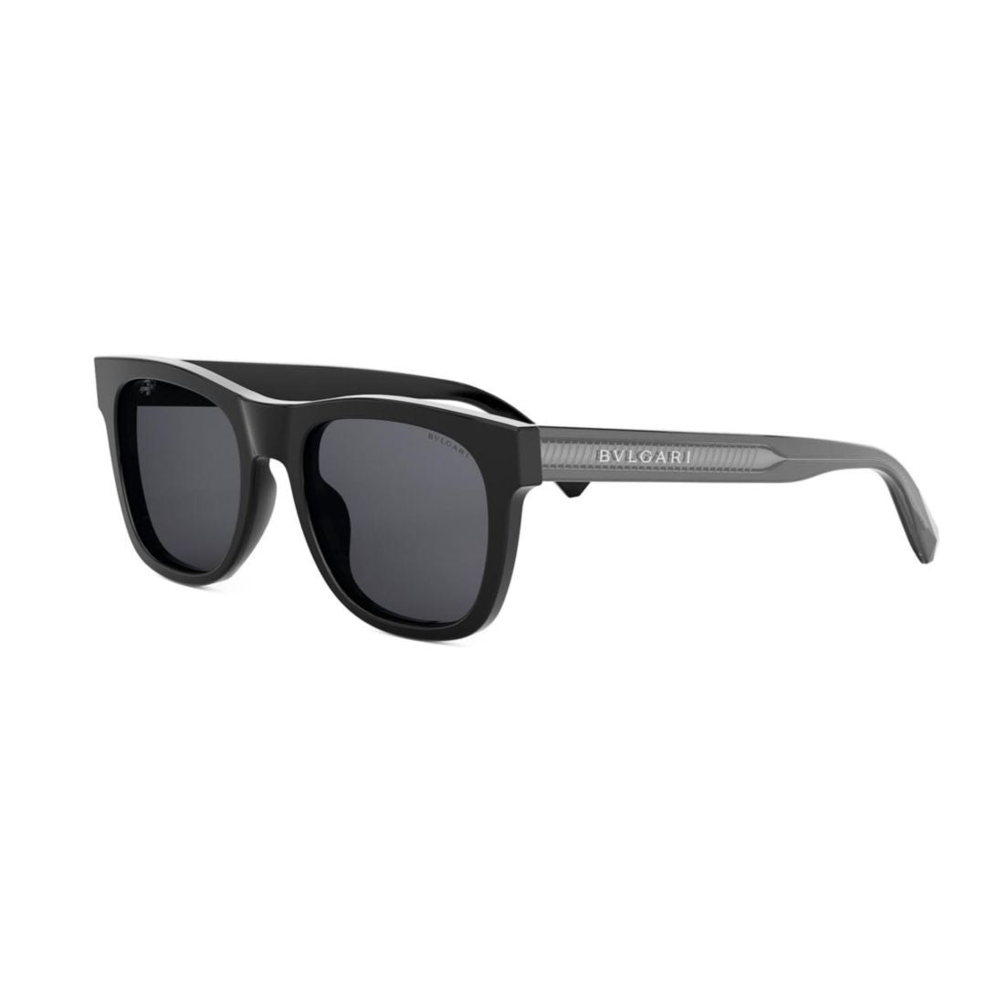 Bulgari Bv40063i Matte Black Rectangular Frame Sunglasses