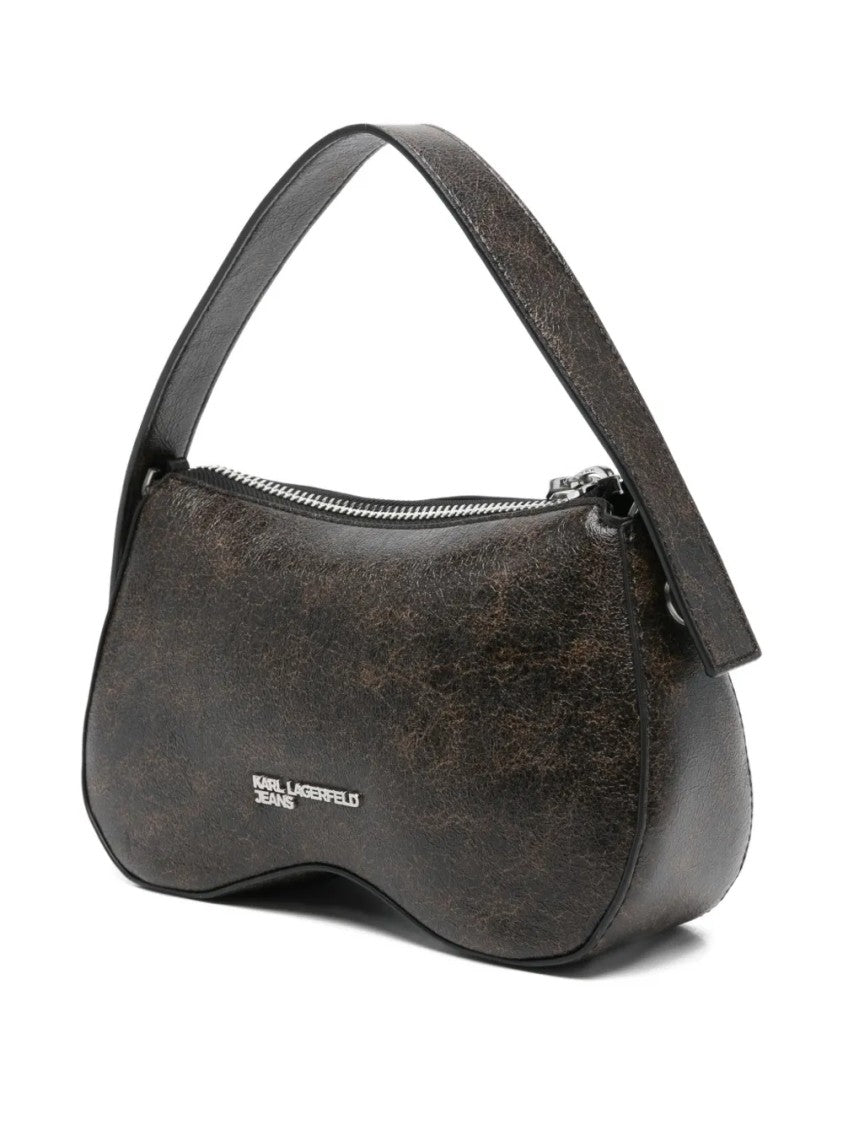 Karl Lagerfeld Modern Black Structured Silhouette Karl Lagerfeld Jeans Bag