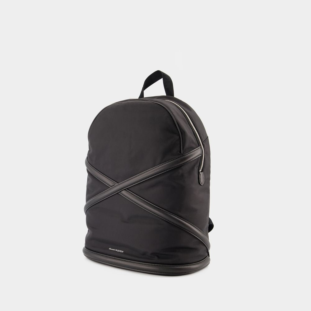 Alexander Mcqueen Backpack - Black - Leather
