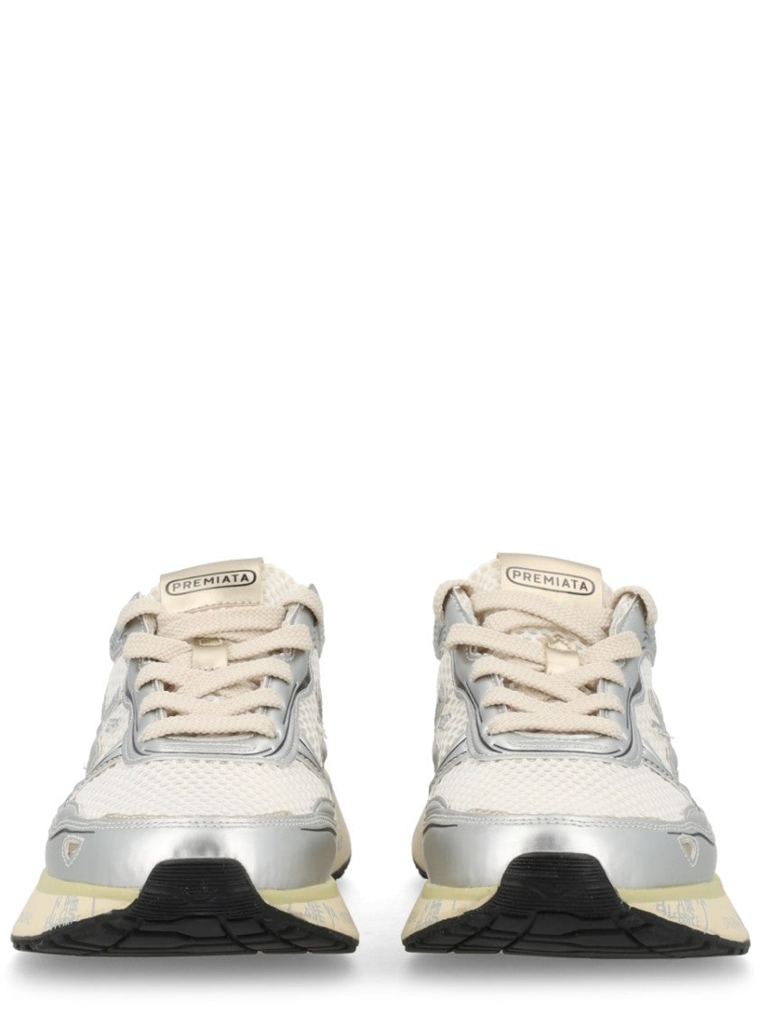 Premiata Lauryn Breathable Mesh Overlay Sneakers