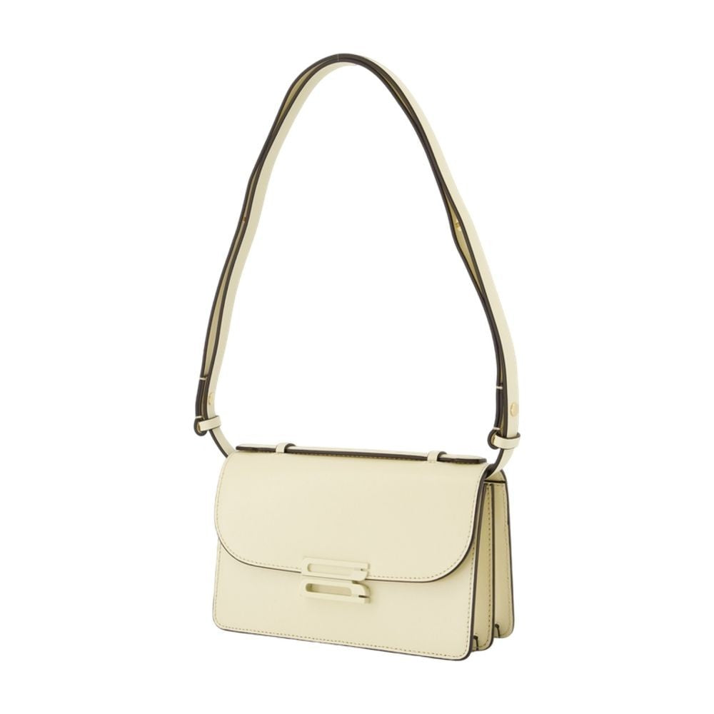 Victoria Beckham Tonal Mini Dorian Crossbody - Leather - White
