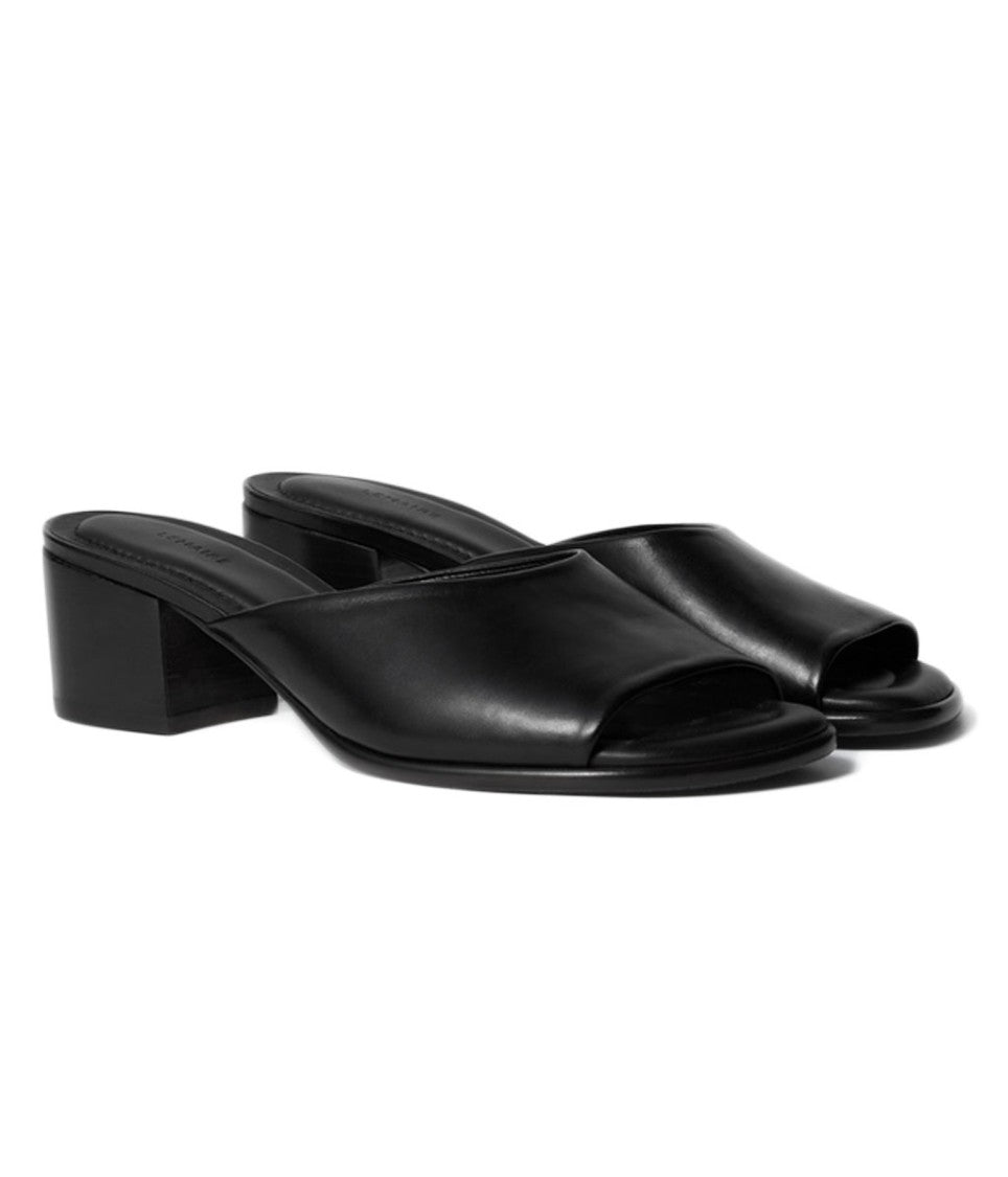 Lemaire Square Heeled Mules 55