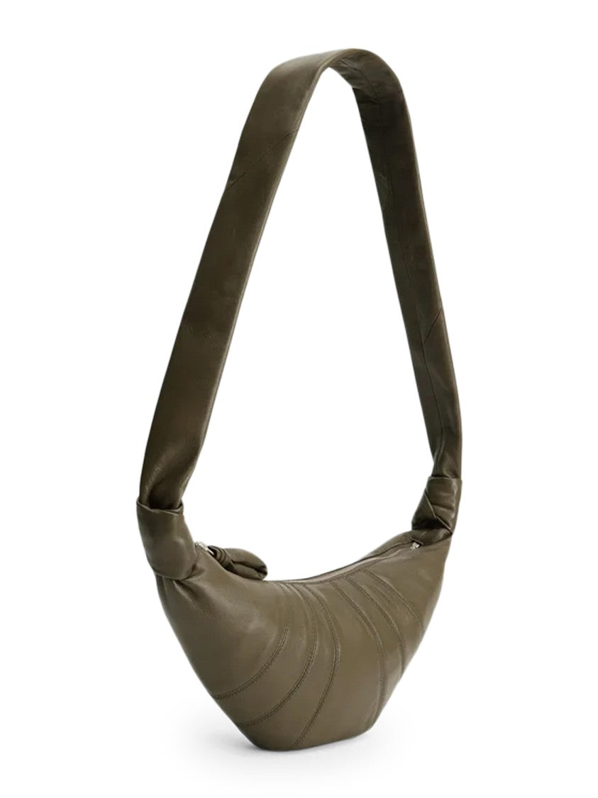 Lemaire Crescent-Shaped Croissant Bag In Smooth Lambskin Leather