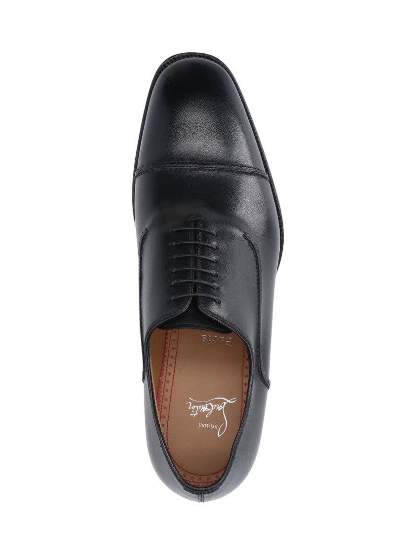 Christian Louboutin "Seriox" Derby Shoes – Black