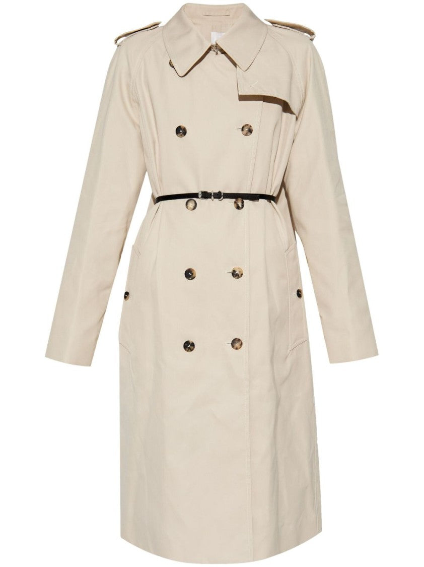 Givenchy Beige Double-Breasted Trench Coat