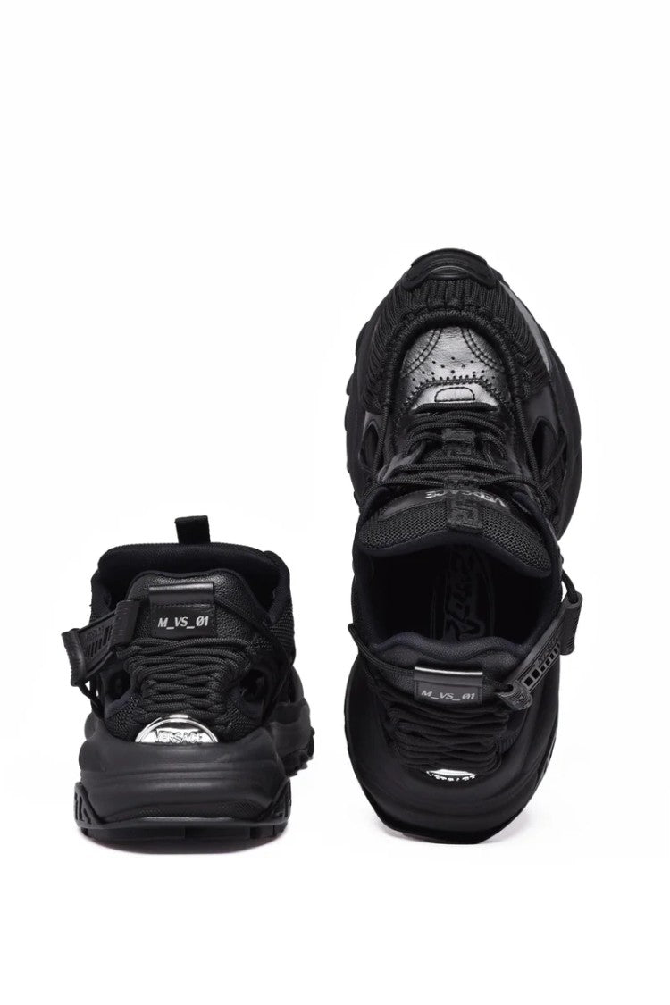 Versace Collection Low Trainers - Black