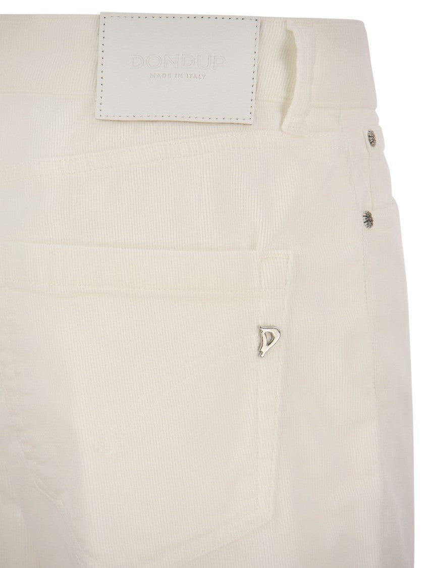 Dondup Koons - Multi-Striped Velvet Trousers