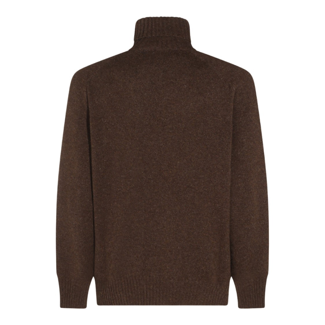 Malo High Turtleneck Sweater With Ribbed Details