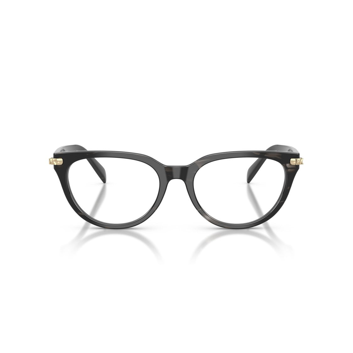 Michael Kors 0Mk4168d Classic Rounded Frame Eyeglasses With Gold-Tone Accents