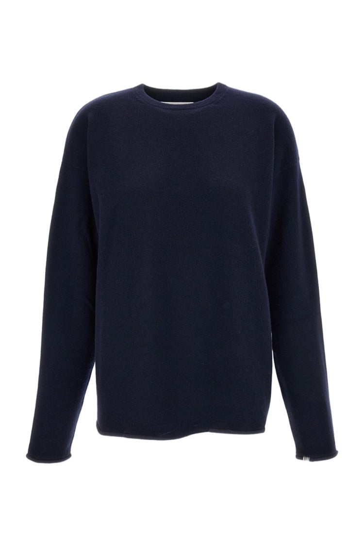 Extreme Cashmere Black Cashmere-Blend N.493 Oversized Sweater