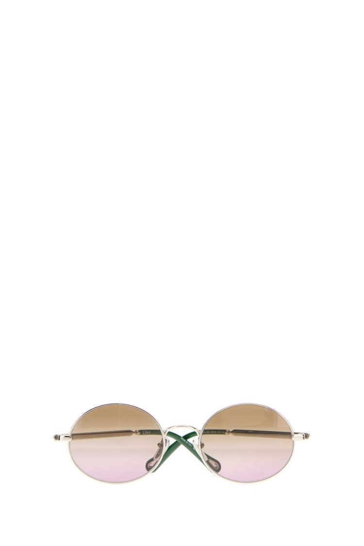 Chloé Silver Metal Sunglasses