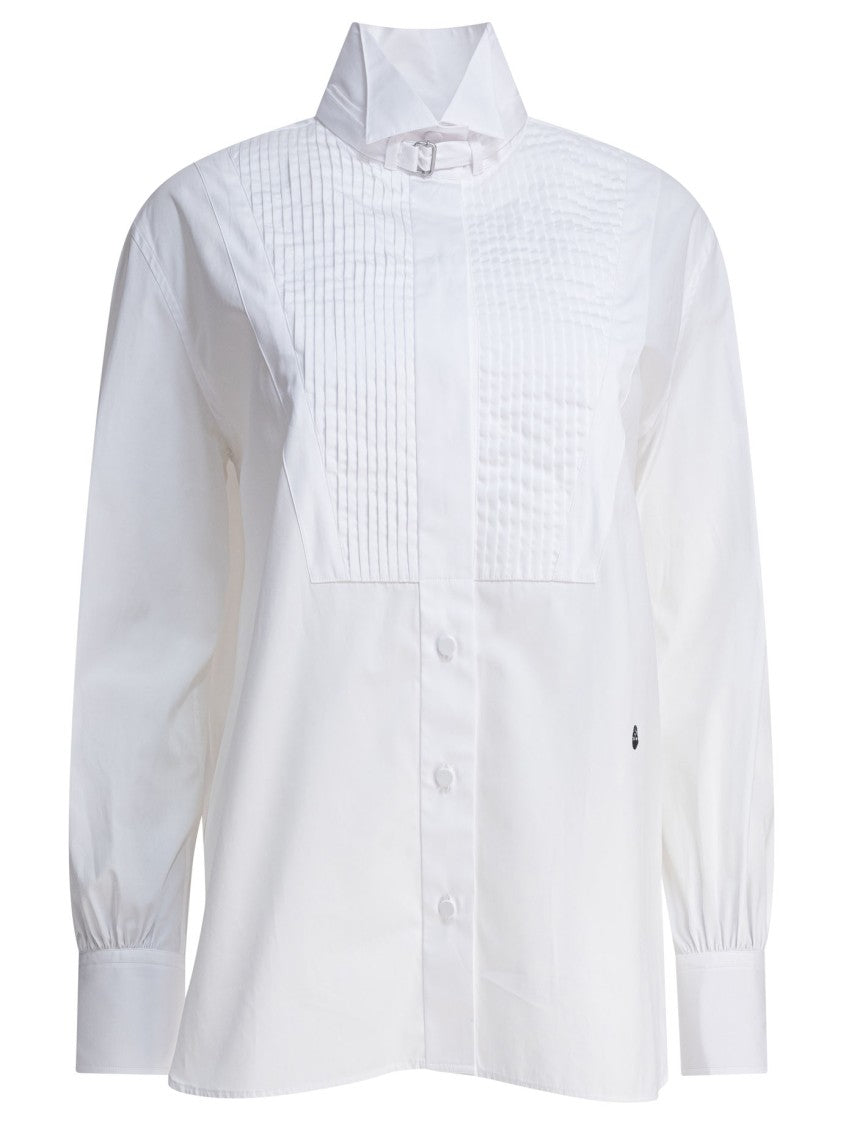 Alexander Mcqueen White Cotton Shirt