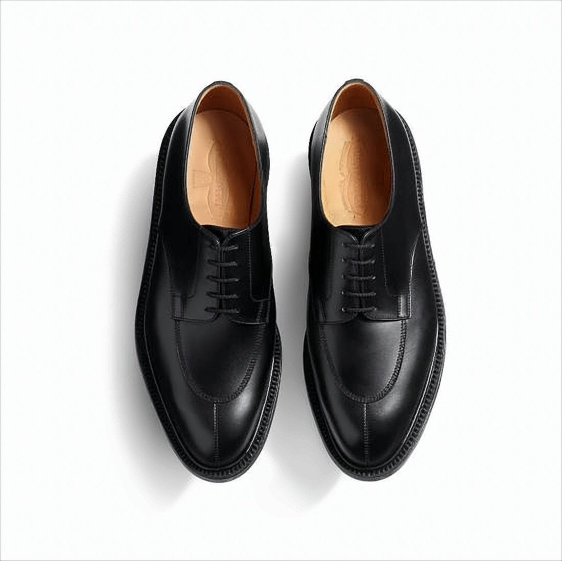 J.M. Weston Smooth Calf Leather Dress Shoes