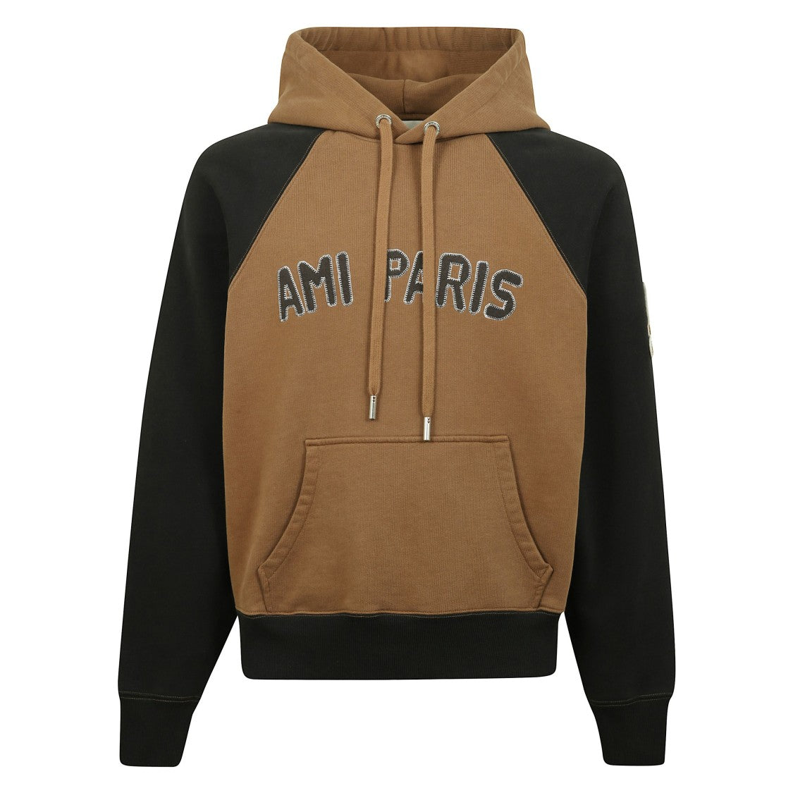 Ami Bicolour Hooded Sweatshirt