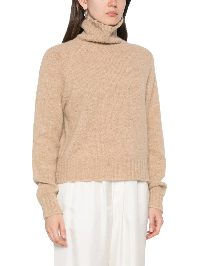 Jucca Roll-Neck Raglan-Sleeve Sweater