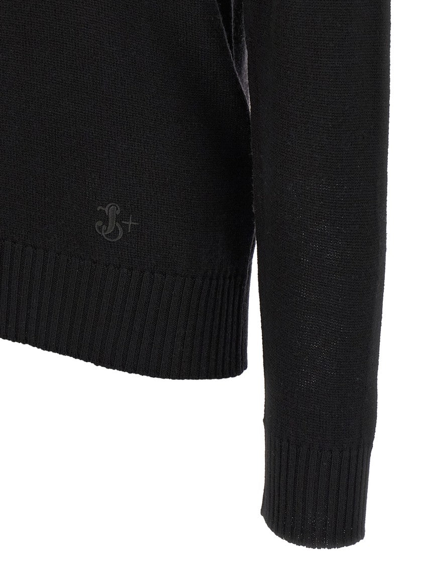 Jil Sander Logo Embroidery Sweater