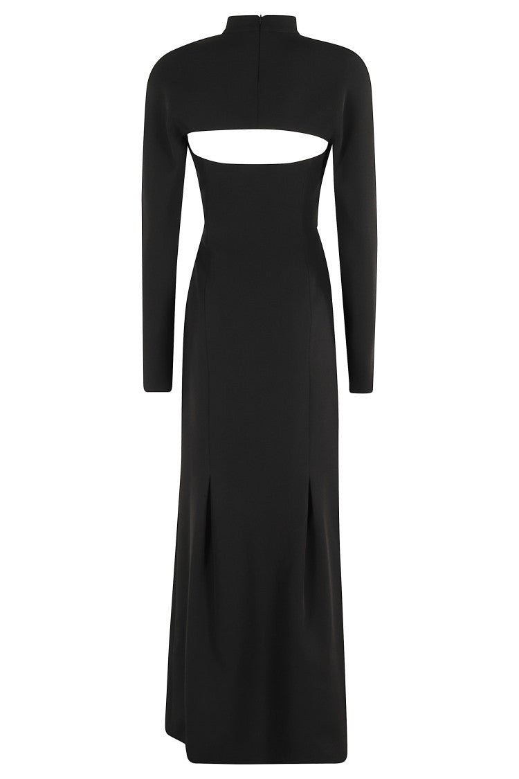 Federica Tosi Long Cady Dress With Shrug