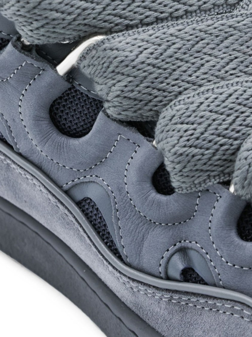 Lanvin Low-Profile Sneakers With Padded Collar