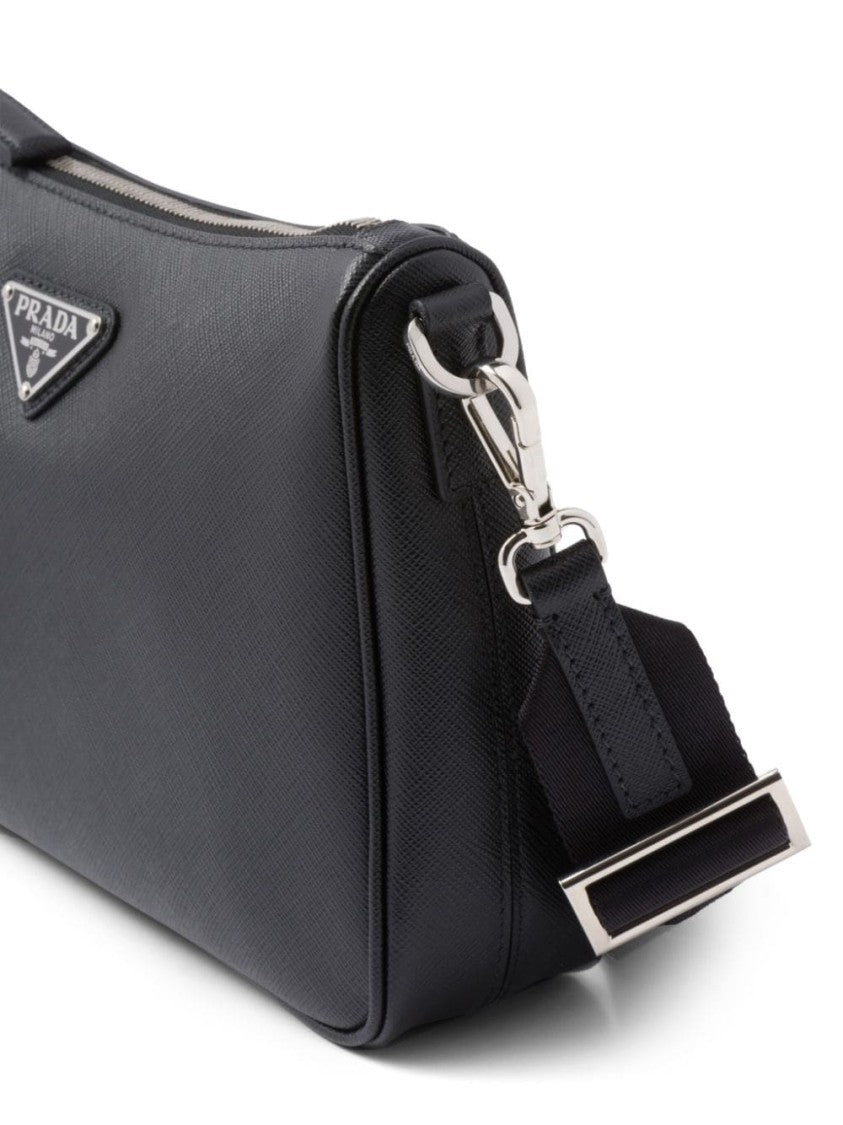 Prada Saffiano-Leather Shoulder Bag