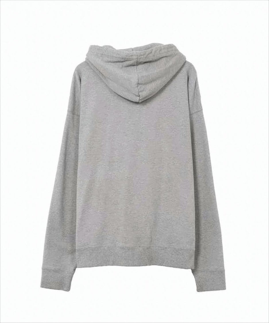 Maison Mihara Yasuhiro Relaxed Fit Grey Hoodie With Playful Graphic