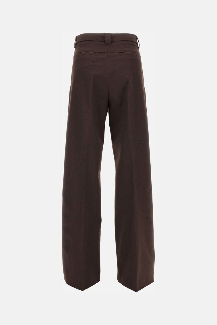The Latest "Alek" Wool Blend Trousers