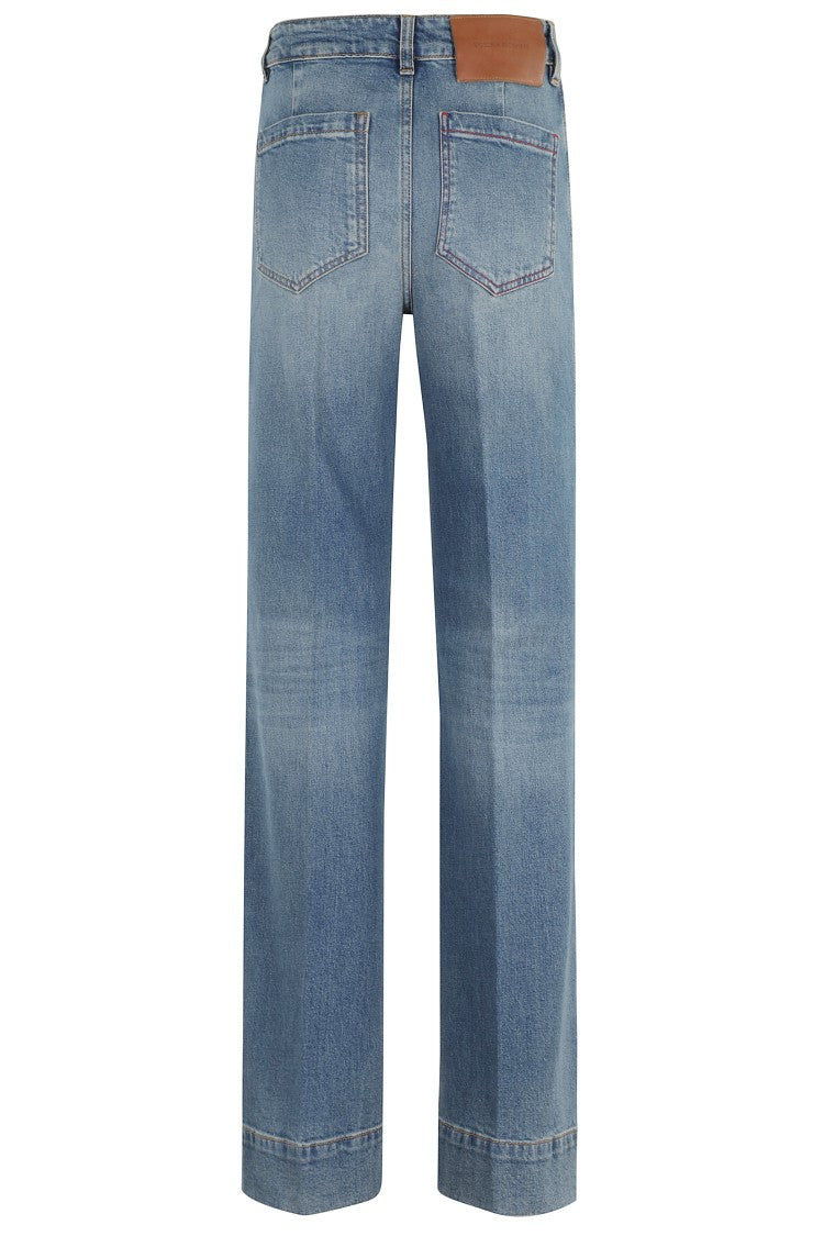 Victoria Beckham Blue Alina Jeans
