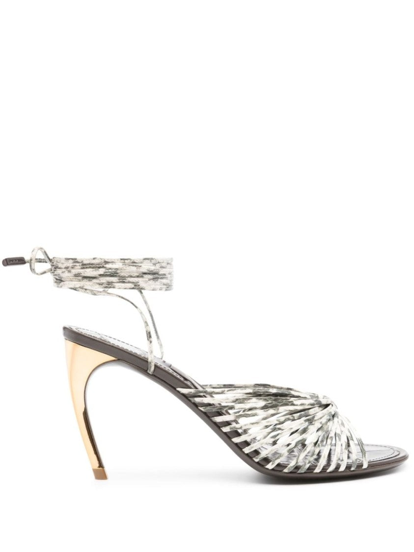 Ferragamo Caged Design Sandals