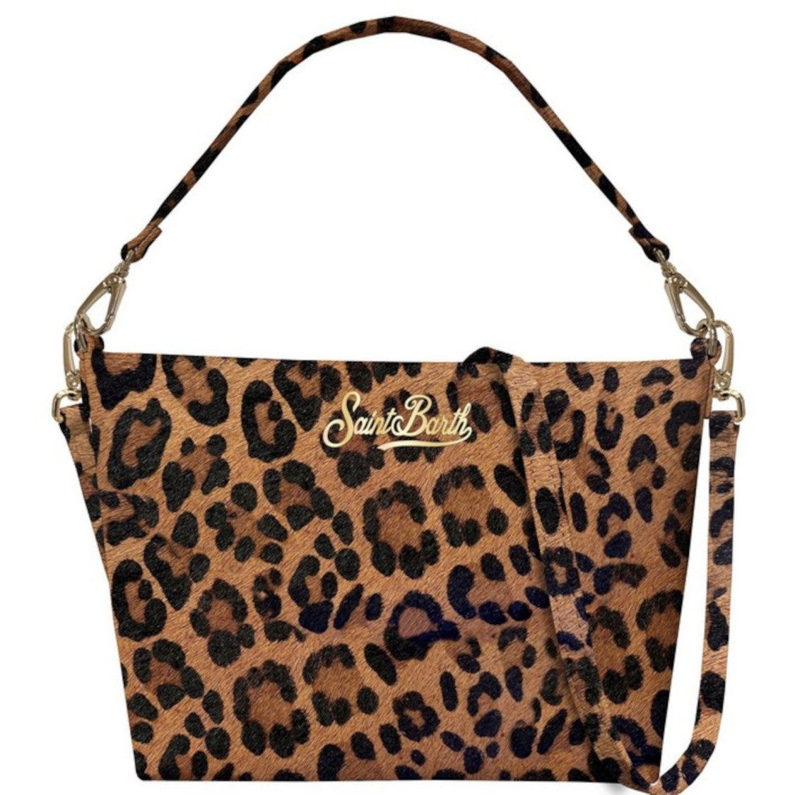 Mc2 Saint Barth Leopard Print Aline Bag