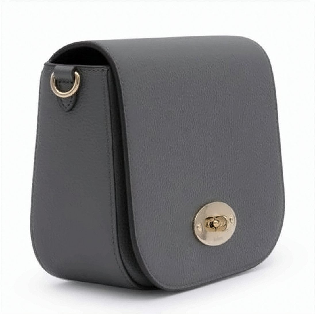 Mulberry Structured Small Satchel Bag With Gold-Tone Turn-Lock Closure