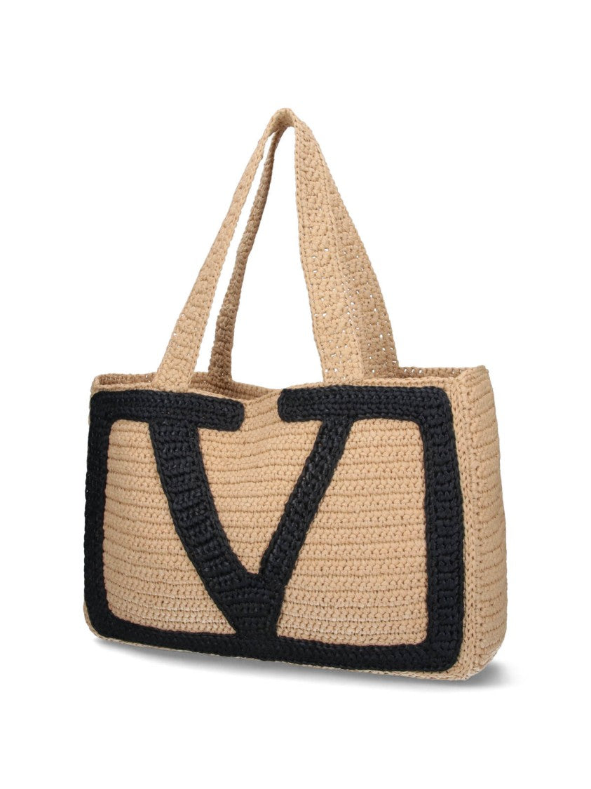 Valentino Garavani "Viva Superstar" Tote Bag – Beige