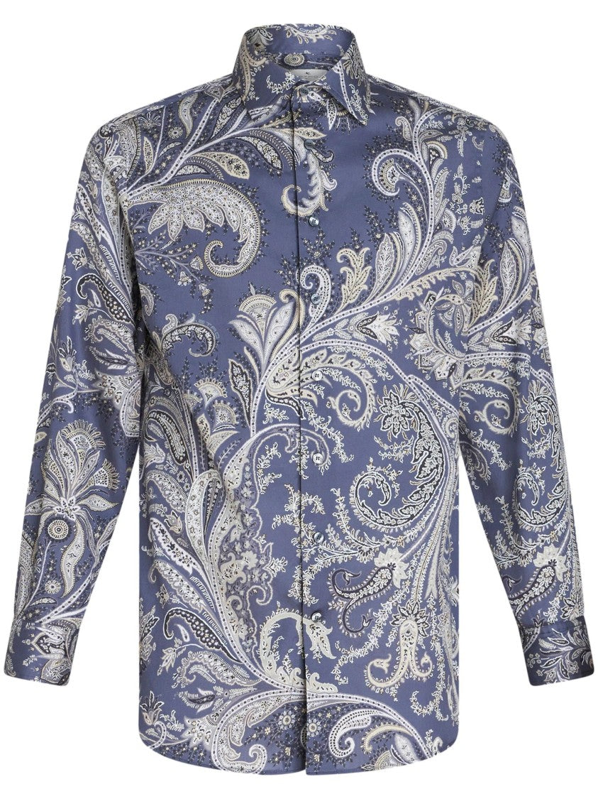 Etro Paisley-Print Cotton Shirt