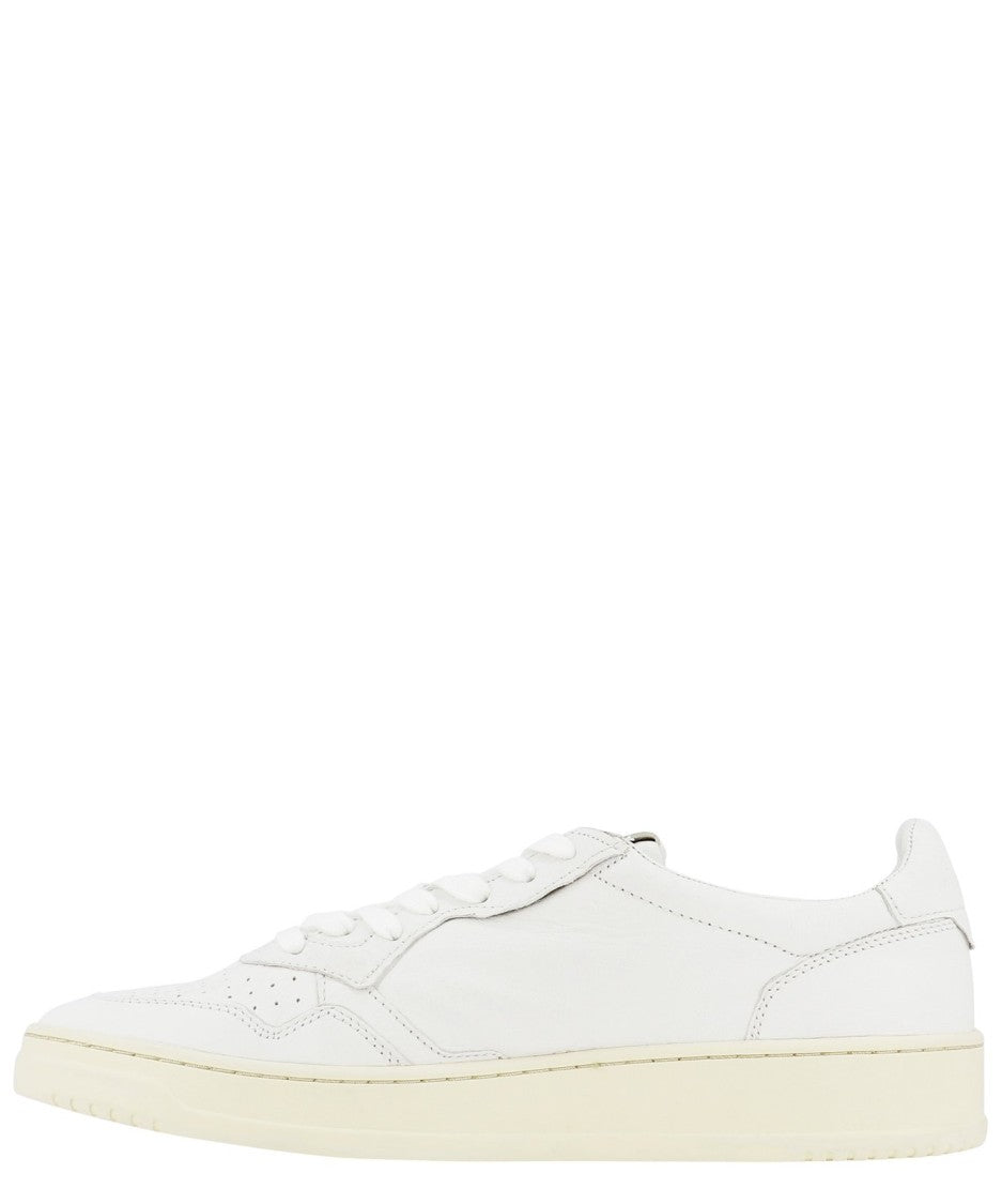 Autry Low-Top Sneakers With Perforated Leather Upper