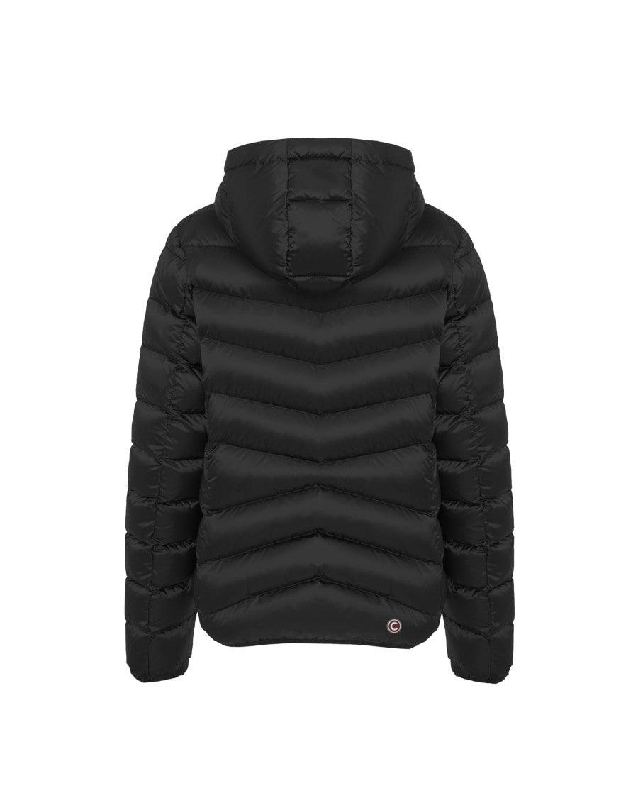 Colmar Originals Black Quilted Down Jacket With Hood