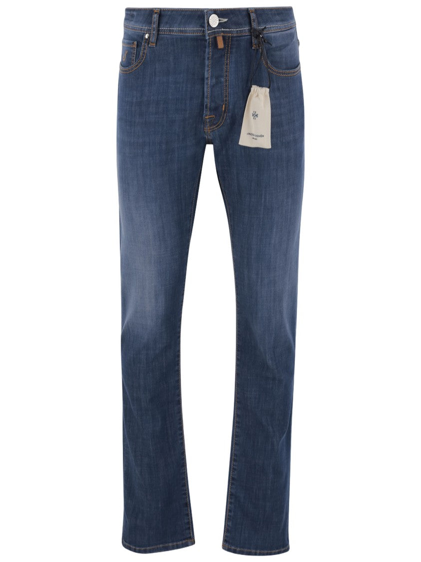Jacob Cohen Dark Washed Denim Jeans