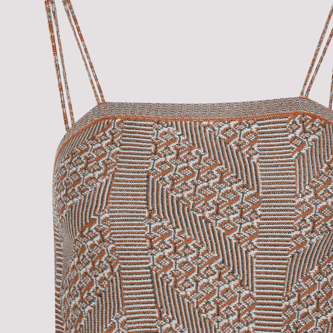 Valentino Ginger Brown Tank Top