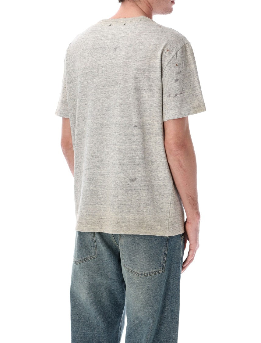 Golden Goose Golden Goose Used Grey T Shirt