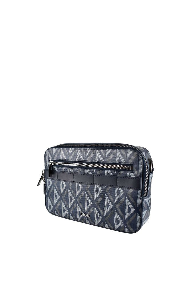 Dior Leather Safari Pouch Shoulder Bag