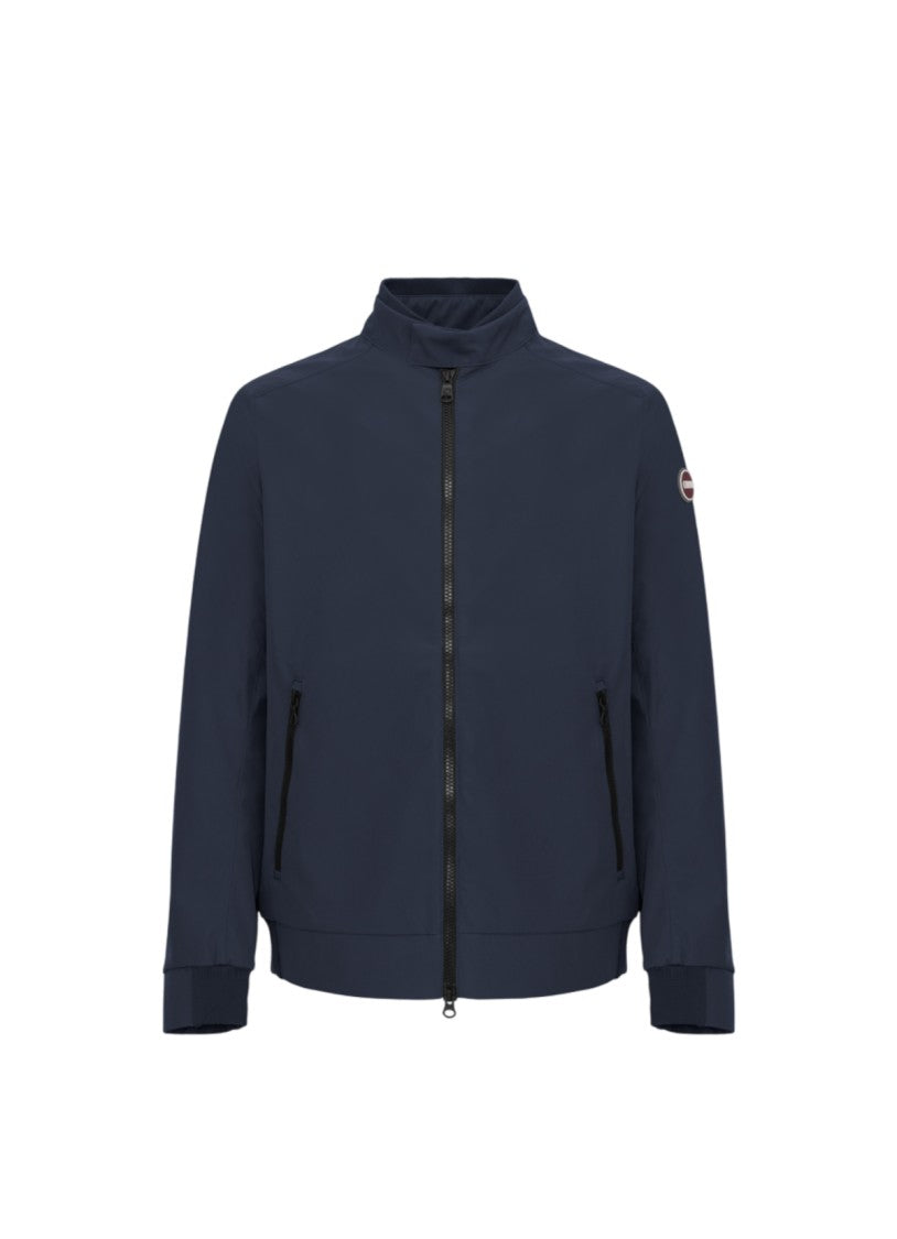 Colmar Originals Minimalist Blue High Collar Jacket