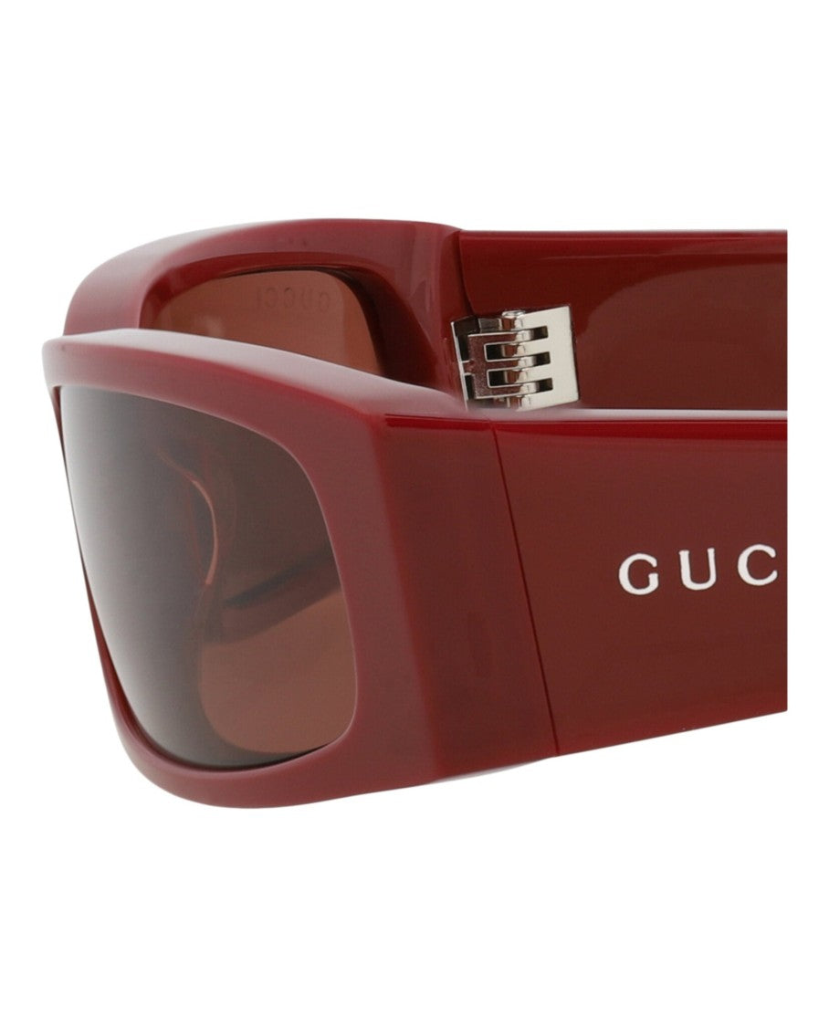Gucci Square-Frame Recycled Acetate Sunglasses