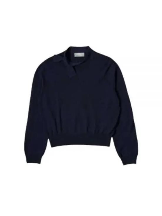 Margaret Howell Relaxed Fit Merino Wool Sweater With Ribbed Hem