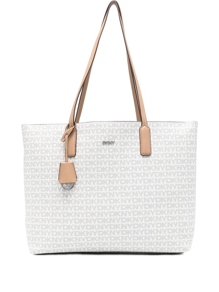 Dkny Multicolour Saige Monogram Tote Bag