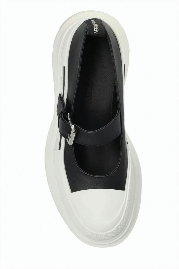 Alexander Mcqueen Mary Jane Style Sneakers With Adjustable Strap