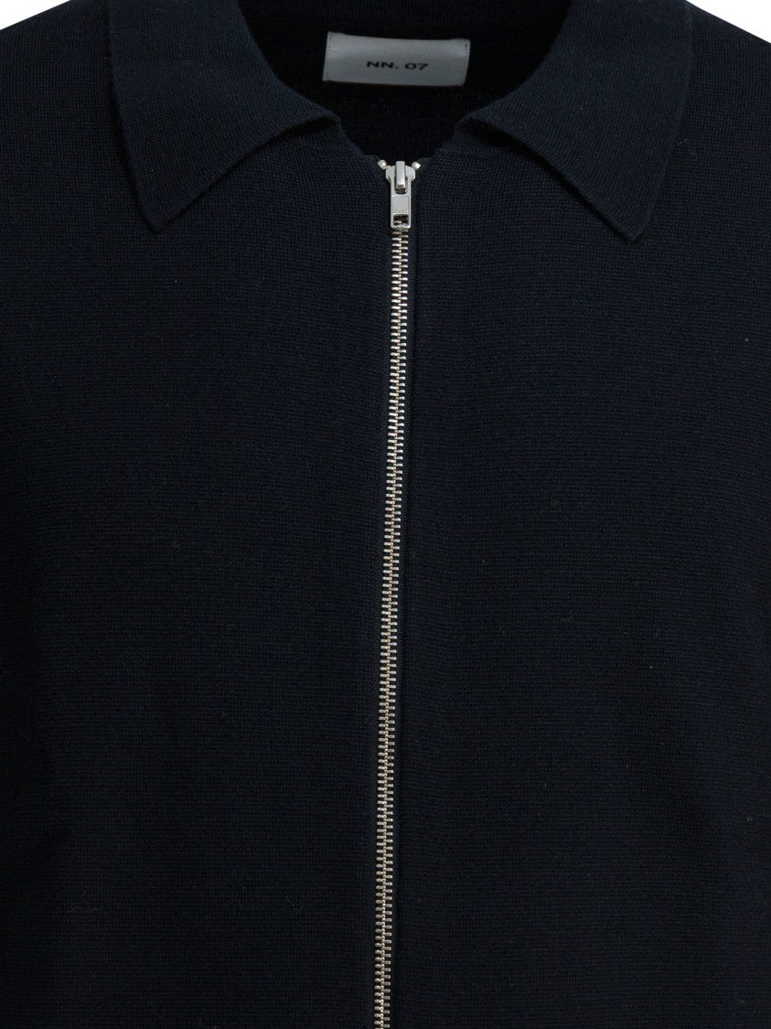 Nn.07 "Harald" Wool Zipper Sweater
